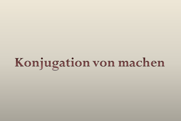 machen tvzhibjn - machen
