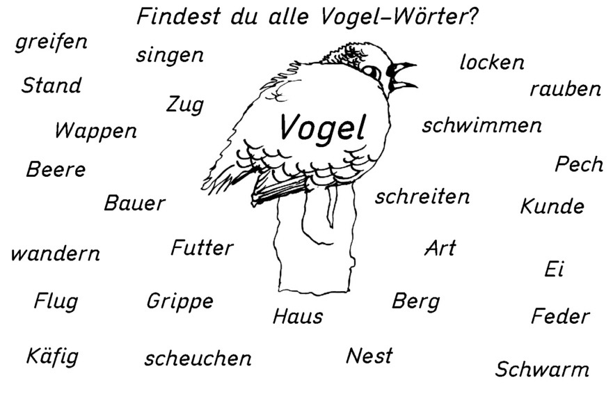 en35n3 - Findest du alle Vogel - Wörter?