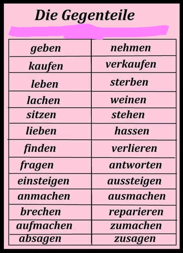 DIE GEGENTEILE - Deutsch - Viel Spass