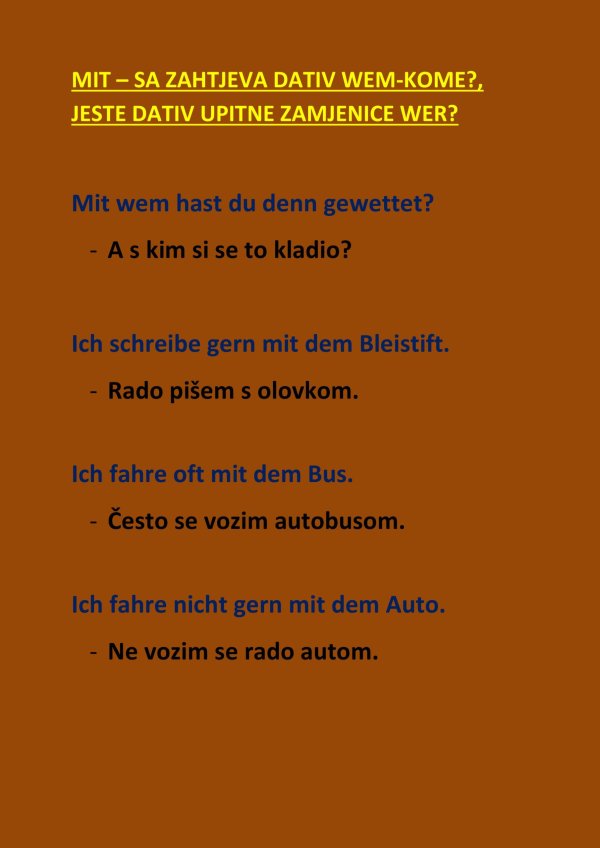 Deutsche Homonyme Deutsch Viel Spass