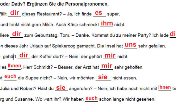 nhbvjg 570x350 - Akkusativ oder Dativ? Ergänzen Sie die ersonalpronomen