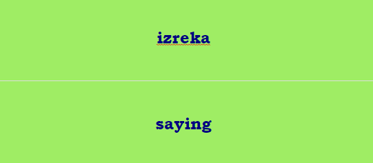 99 - izreka (saying)