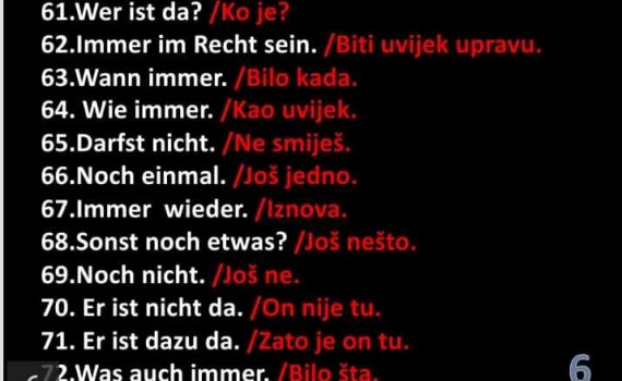 6 570x350 - 100 rečenica najkraćih na njemačkom jeziku sa prevodom. 6