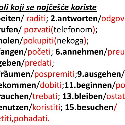 Glagoli koji se najcesce koriste 1 page 001 510x510 - Glagoli koji se najčešće koriste u njemačkom jeziku