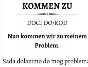 KOMMEN ZU 300x227 - KOJI TO GLAGOLI IDU UZ “ZU”?